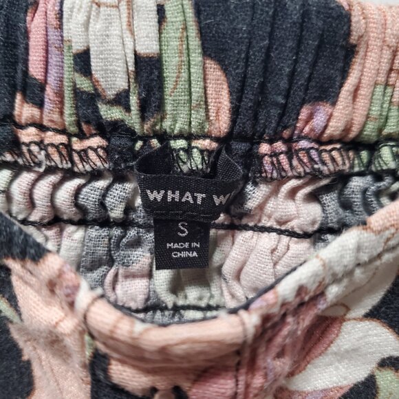 Who What Wear Ruffle Crop Top - Picture 2 of 4